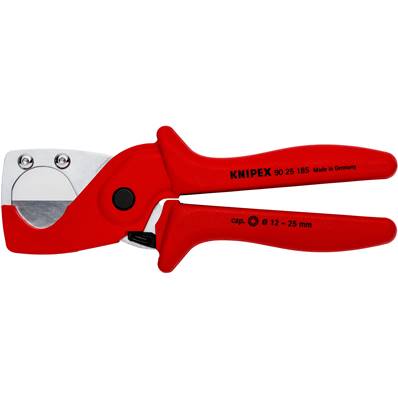 An image of Knipex Pipe Cutter for Plastic Composite Pipes 185mm 90 25 185
