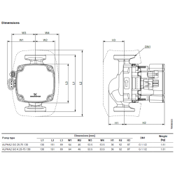 Grundfos ALPHA2 GO 25-75 130 - 93074268