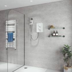 Gainsborough Slim Mono Electric Shower White 9.5kw GSM95