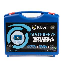 Kibosh Professional FASTFREEZE Pipe Freezing Kit with Carry Case