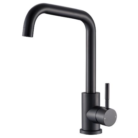 Reginox NERA Single Lever Kitchen Mixer Tap Black