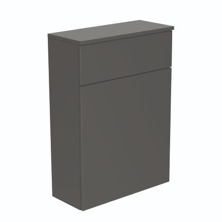 An image of Newland 600mm WC Unit Including Worktop (No Cistern) Midnight Mist