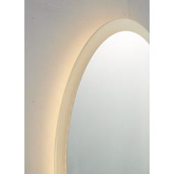 Plumb2u Segura 600mm Round Illuminated LED Mirror - Clear Glass OA60F