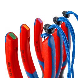 Knipex Combination Pliers with Comfort Handles Black Atramentized 180mm 03 02 180