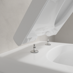 Villeroy & Boch Architectura DirectFlush Rimless Wall Hung Toilet and Soft Close Seat 5684R001