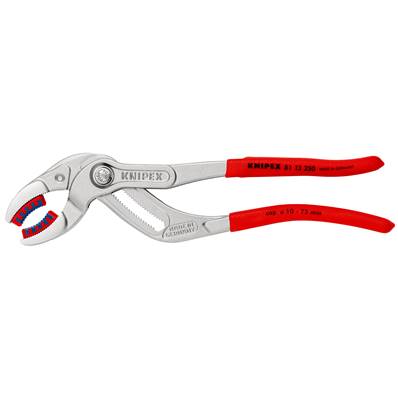 An image of Knipex Siphon and Connector Pliers with Exchangeable Plastic Jaws Chrome-plated ...