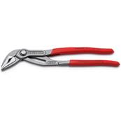Knipex Cobra ES Water Pump Pliers Extra-slim Plastic Coated Grey Atramentized 250mm 87 51 250