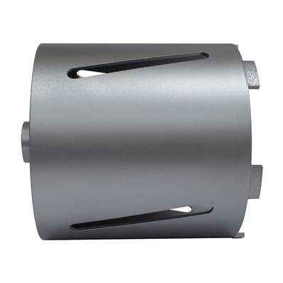 Premium Diamond Dry Core Drill 152mm - Slotted Barrel X90 Grade A10DC152