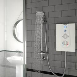 Bristan JOY Thermosafe Electric Shower White - 8.5kW JOYT385 W