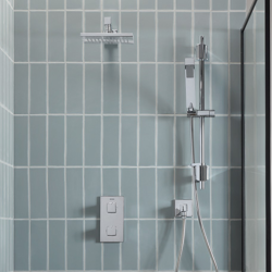 Bristan Cobalt Recessed Concealed Dual Control Shower Pack COBALT SHWR PK2