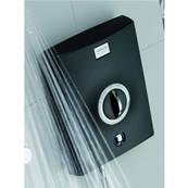 Aqualisa Electric Shower 10.5kW Quartz Graphite/Chrome QZE10511