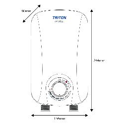 Triton 5.4kW Instaflow Instantaneous Single Point Water Heater SPINSF05SW