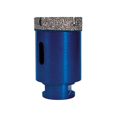 Vacuum Brazed Diamond Tile Drill Bit 38mm - Slotted Barrel (M14 Fit) XCEL Grade TDXCEL38