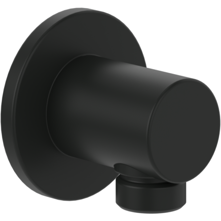 Villeroy & Boch Universal Round Shower Wall Outlet Matt Black TVC000456000K5