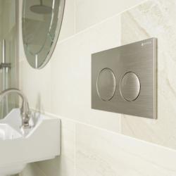Viva Skylo Ultra15 Brushed Nickel Dual Flush Plate ULTRA15
