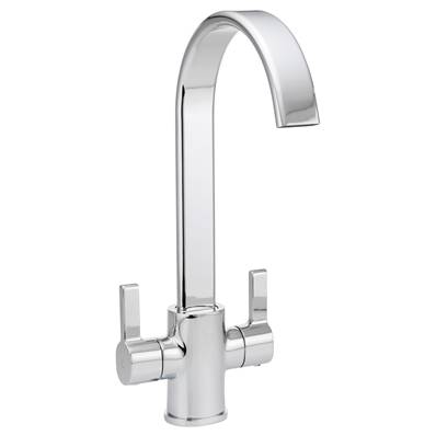 Highlife Luss Twin Lever Sink Mixer Chrome 12531