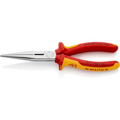 Knipex Snipe Nose Side Cutting Pliers Insulated VDE Chrome-plated 200mm 26 16 200