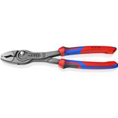 Knipex TwinGrip Front & Side Gripping Pliers with Comfort Handles Grey Atramentized 250mm 82 02 250