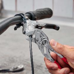 Knipex Pliers Wrench Plastic Coated Chrome-plated 180mm 86 03 180