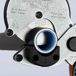 Knipex Pipe Cutter for Composite and Plastic Pipes Chrome-plated 210mm 90 25 25