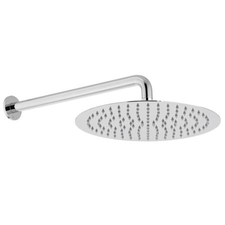 Vado Aquablade 300mm (12") Round Slimline Shower Head with Arm AQB-RO/30/SA-C/P