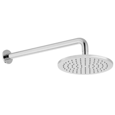 Vado Nebula Round Shower Head 200mm (8”) Diameter + Arm NEB-RO/20-SA-CP