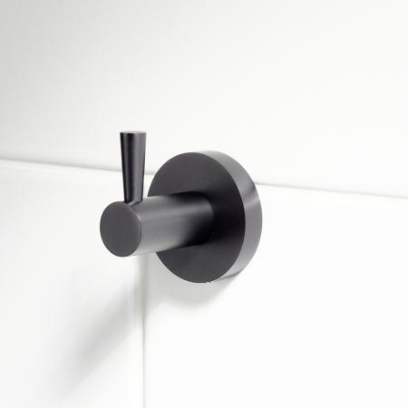 Bristan Round Hook Brass Black RD HOOK BLK