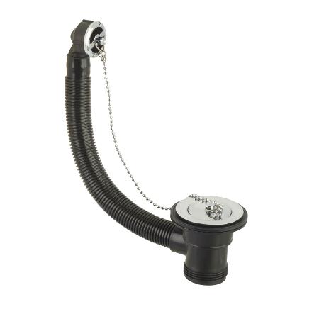 Bristan Round Vanity Basin Waste Slotted Chrome W BASIN15 C