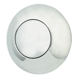 Thomas Dudley 91 mm Dome Single Flush Chrome Toilet Push Button 316562