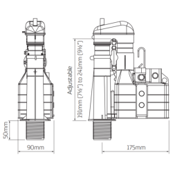 Thomas Dudley Turbo 88 Duoflush 2-part Syphon 324395