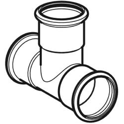 Geberit Mapress Copper T-piece, Equal: d=28mm - 61005