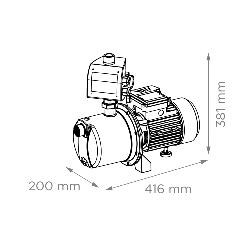 Saniflo Sanijet 5-55 PC3 Surface Jet Pump 70004