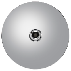 Croydex Presion Cascade 1 Function Rain Showerhead - Chrome AM305041
