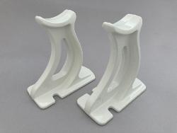 DQ Heating ARDENT Cast Feet 4-20 Sections White (2 Feet)