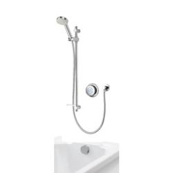 Aqualisa Quartz Digital Bath Shower Mixer with Adj. Shower Head QZD.A1.BV.DVBTX.18
