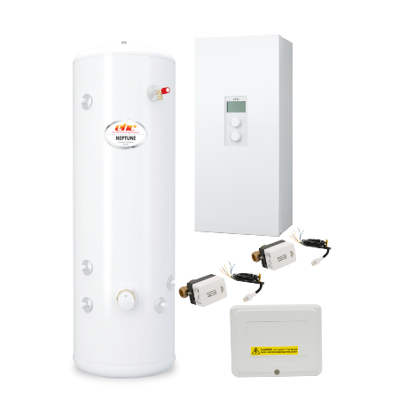EHC Comet PV 14.4kW with 170L Electric Boiler Indirect Cylinder EHCEPV14.4/170IND