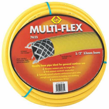 C.K Multi-Flex Hose Pipe 1/2"x15m G7621 15