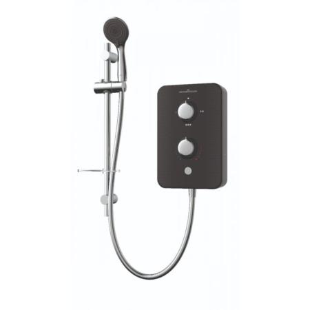 Gainsborough Slim Duo Electric Shower Piano Black 8.5kw GSDPB85