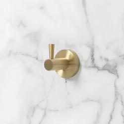 Bristan Round Hook Brushed Brass RD HOOK BB