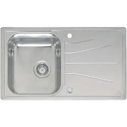 Reginox Diplomat Inset Stainless Steel Kitchen Sink - Single Bowl with Waste Included