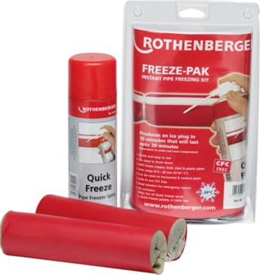 Rothenberger New Freeze-Pak Pipe Freezing Kit 1000003034