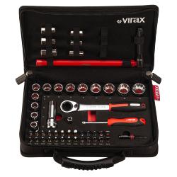 Virax 51pcs Socket Set with Basin Wrench 310410
