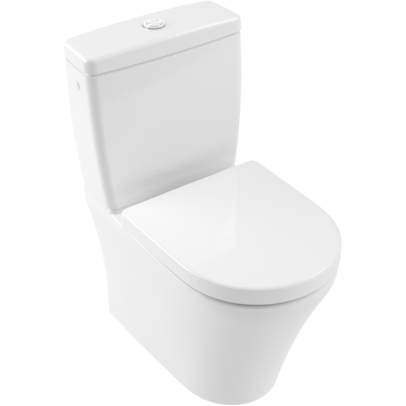 An image of Villeroy & Boch O.Novo COMPACT Close Coupled Toilet Pan 4625R001