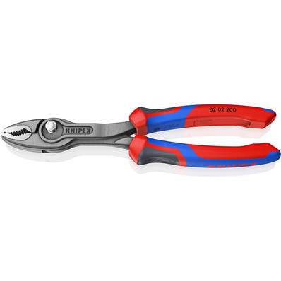 An image of Knipex Twingrip Front & Side Gripping Pliers with Comfort Handles Grey Atramenti...