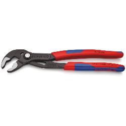 Knipex Cobra High-Tech Water Pump Pliers Multi-component Grips Grey Atramentized 250mm 87 02 250