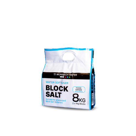 Monarch Water 8kg Water Softener Block Salt (2x4kg blocks) BSB8