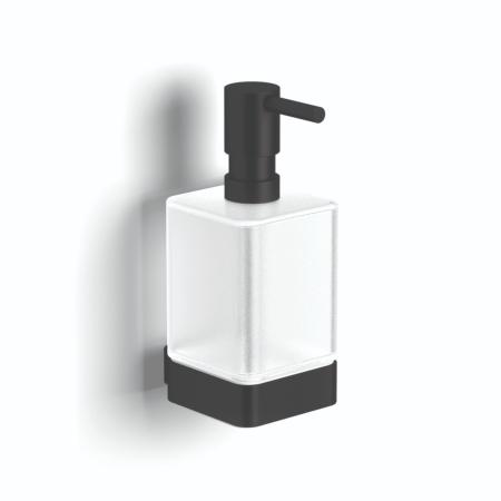 HIB Atto Black Wall Mounted Soap Dispenser ACATBK04