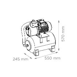 Saniflo Saniboost SJ 5-55 B Domestic Booster Pump 70015