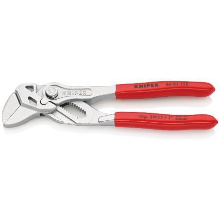 Knipex Pliers Wrench Plastic Coated Chrome-plated 150mm 86 03 150