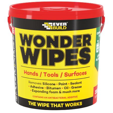 Everbuild Wonder Wipes Multi-Use Cleaning Wipes (300 Wipes)
